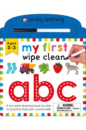 My First Wipe Clean: ABC